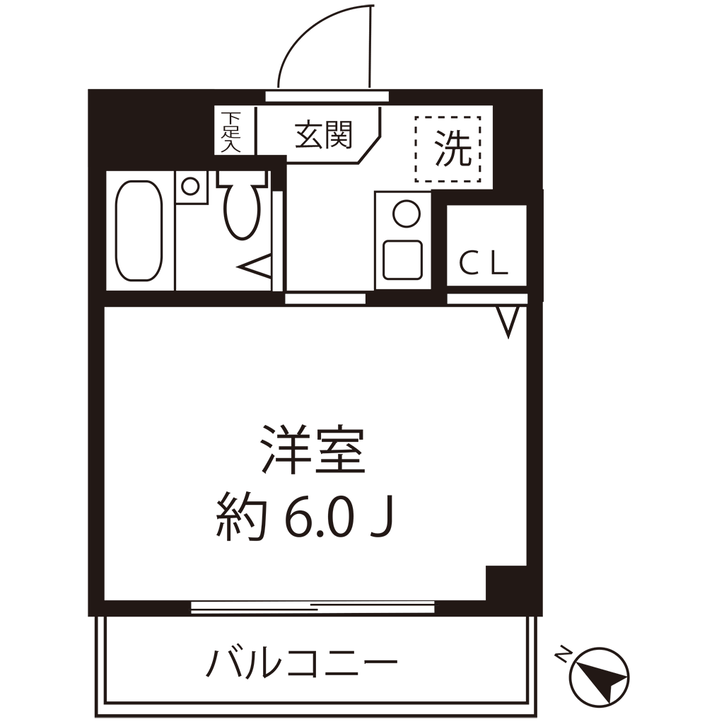 リバーズガーデン 302号室 間取り